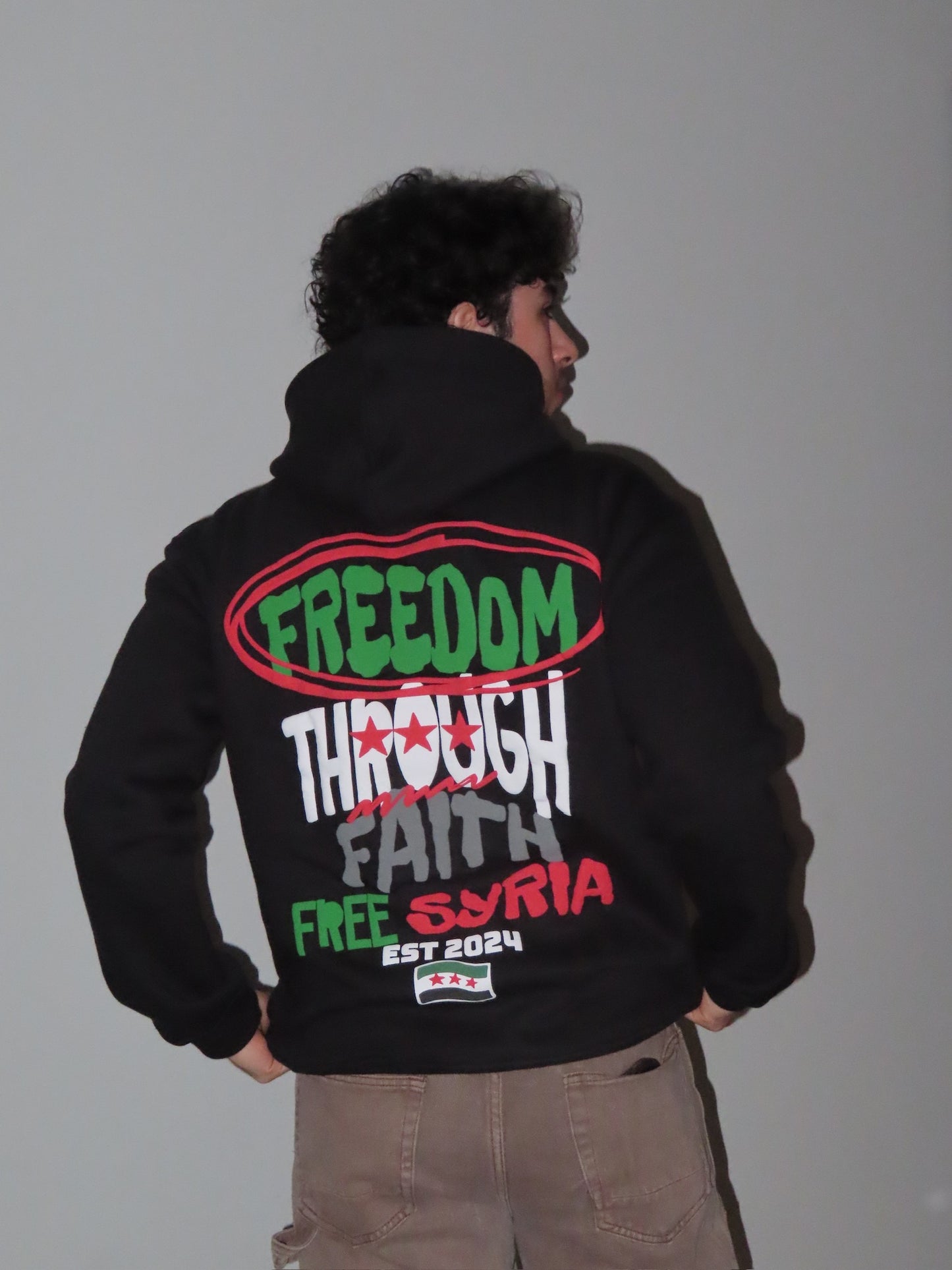 'Freedom Through Faith' Hoodie