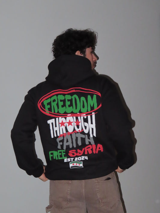 'Freedom Through Faith' Hoodie